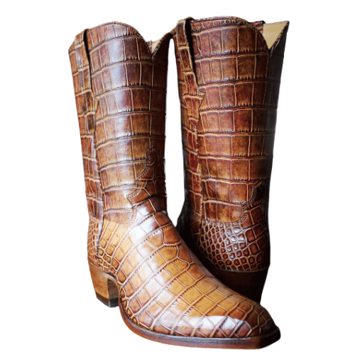 Tortuga Alligator Cowboy Boots Handmade Luxury for Men & Women