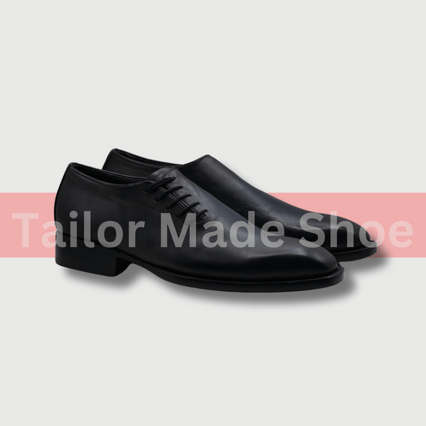 Handmade Black Wholecut Oxford Men’s Formal Leather Shoes
